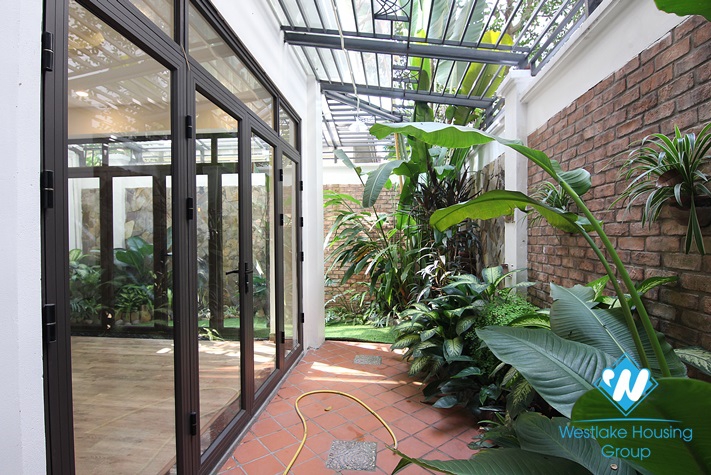 A newly-renovated house in modern styling for rent in Ciputra D Block 